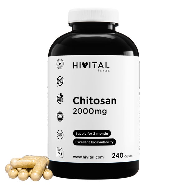 Chitosan 2000 mg | 240 Kapseln 240 St