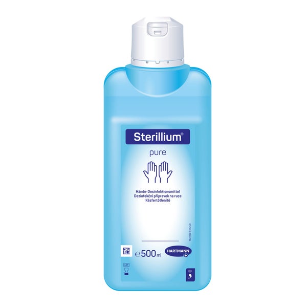 Bode Sterillium® pure Händedesinfektion, farbstoff- und parfümfrei, ECARF-zertifiziert - 500 ml – Flasche 500.0 ml