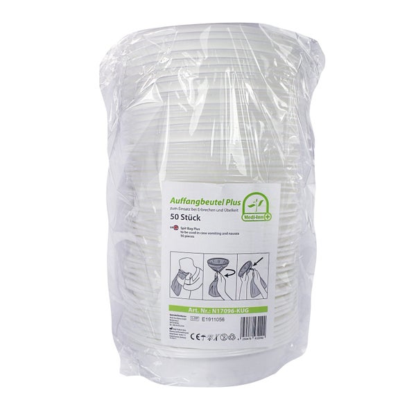 Medi-Inn Brechbeutel mit Mundstück 50er Pack 400 St