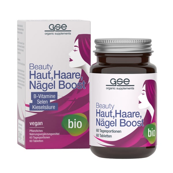 GSE Beauty Haut, Haare, Nägel Boost (Bio) 60 St