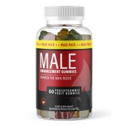 MALE Enhancement Gummies | Pflanzlich | Fruchtgummies | Mann 60 St