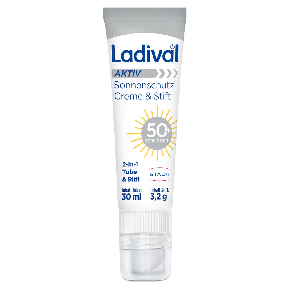 Ladival Aktiv Sonnenschutz Creme & Stift LSF 50+ 30 ml