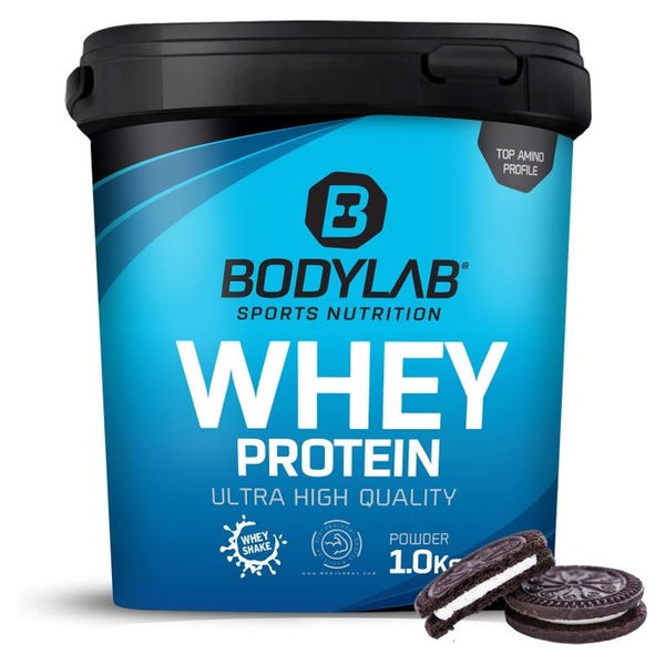 Bodylab24 Whey Protein Pulver, Cookies & Cream 1000 g
