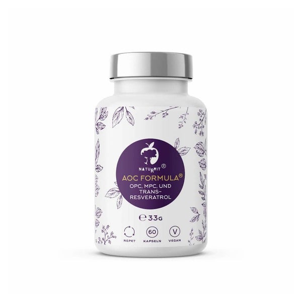 Naturvit® AOC Formula® mit OPC, MPC und Resveratrol 60 St