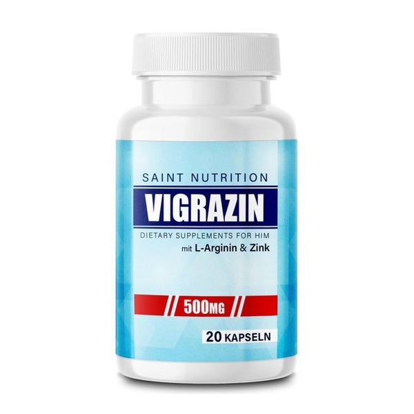 Saint Nutrition® Vigrazin Kapseln - Für den aktiven Mann 20 St