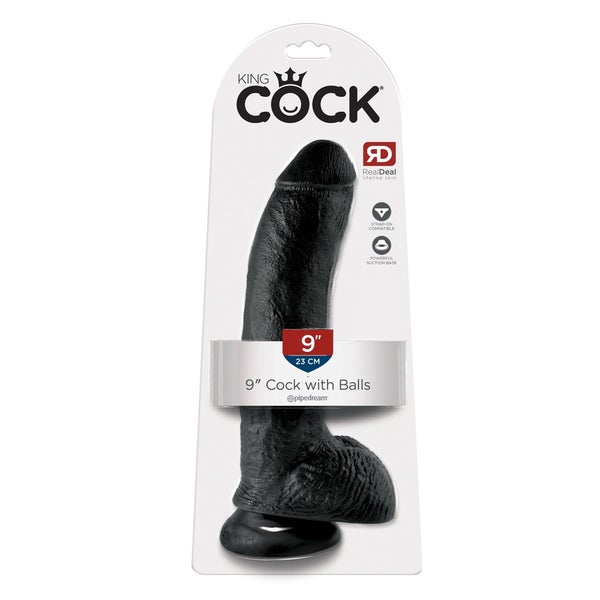 King Cock - Naturdidlo mit Hoden 23cm