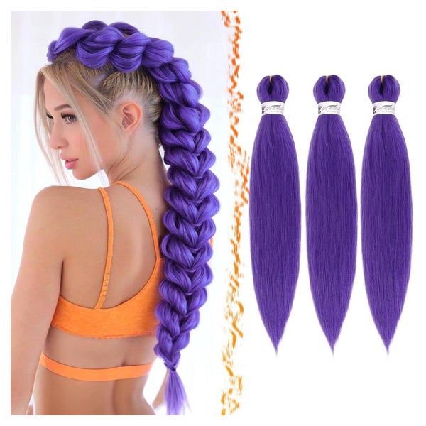 Extensions PreStretched Braiding Synthetik Crochet Yaki 66cm 1 St