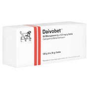 Daivobet 50 Mikrogramm/g + 0,5 mg/g Salb 120 g