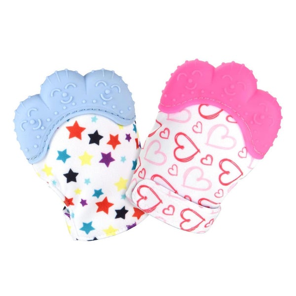 Baby Beißhandschuhe BPA Frei Zahnen Spielzeug 0 6 1 St