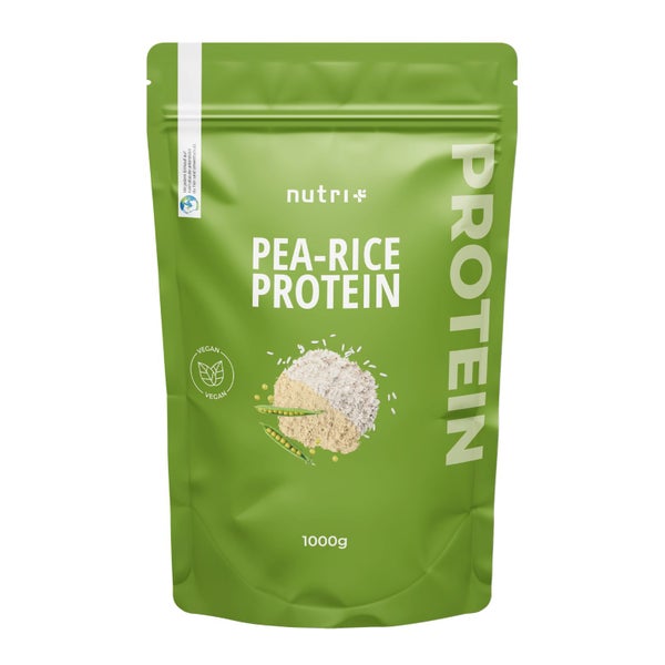 nutri+ Pea Rice Protein - Erbsen + Reisprotein - Vanilla 1000 g