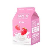a' pieu Milk One-Pack Facemask Strawberry 21 g