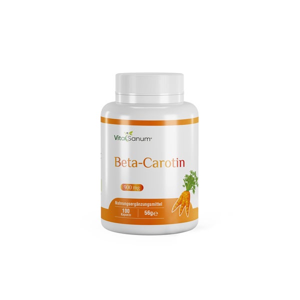 VitaSanum®- Beta-Carotin 900 mg 100 Kapseln  St