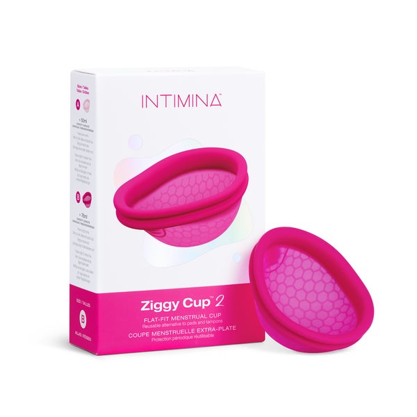INTIMINA Ziggy Cup 2 Größe B Extradünne Menstruationsscheibe 1 St