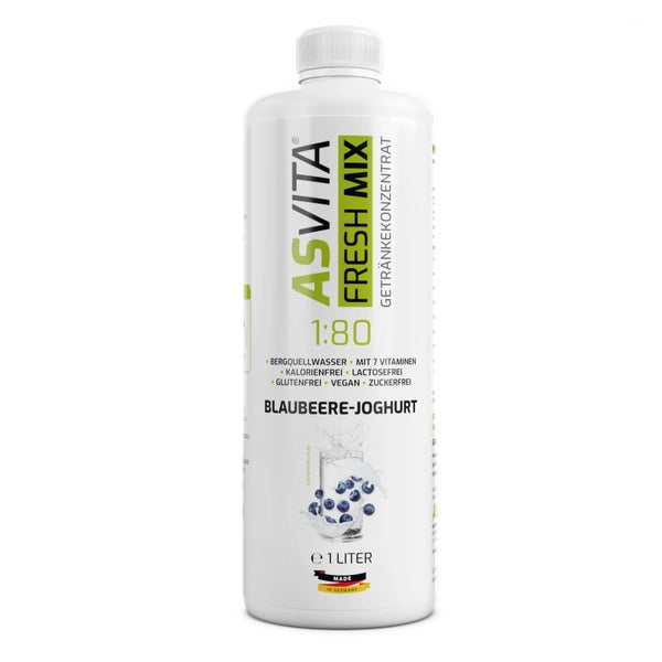 ASVita Fresh Mix Mineralgetränk 1/80 - Blaubeere-Joghurt 1 l