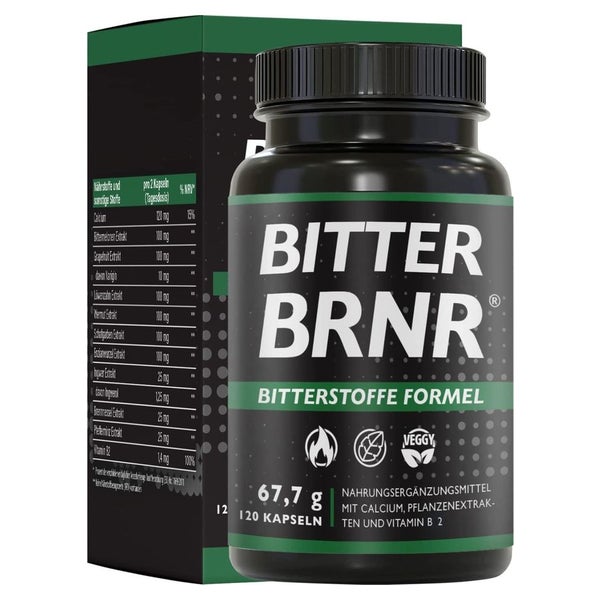 BRNR BITTER Bitterstoffe Formel und Stoffwechsel 120 St