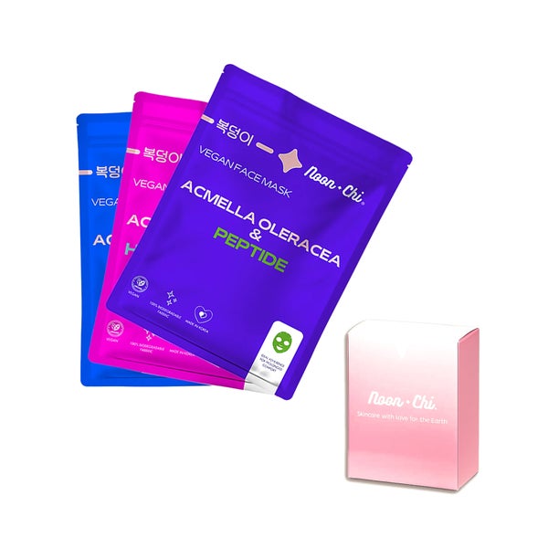 Noon Chi Collagen Architect – vegane Tuchmasken 3 St