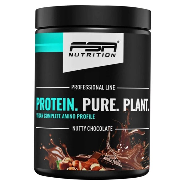 Proteinpulver für veganer - Pure Plant - Nutty Chocolate 500 g