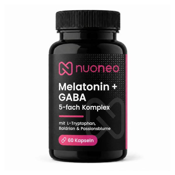 Melatonin + GABA + L-Tryptophan Kapseln 60 St