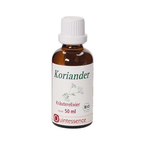 Quintessence Koriander Kräuterelixier ml - in Bioqualität 50 ml