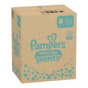 Pampers Baby Dry Pants Höschenwindeln Größe 8 Extra Large, ab 17 kg – 360°-Bauchbündchen 117 St