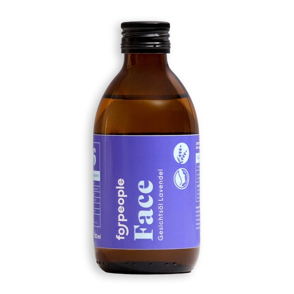 forpeople – Natürliches Gesichtsöl Lavendel, beruhigend & vegan 250 ml