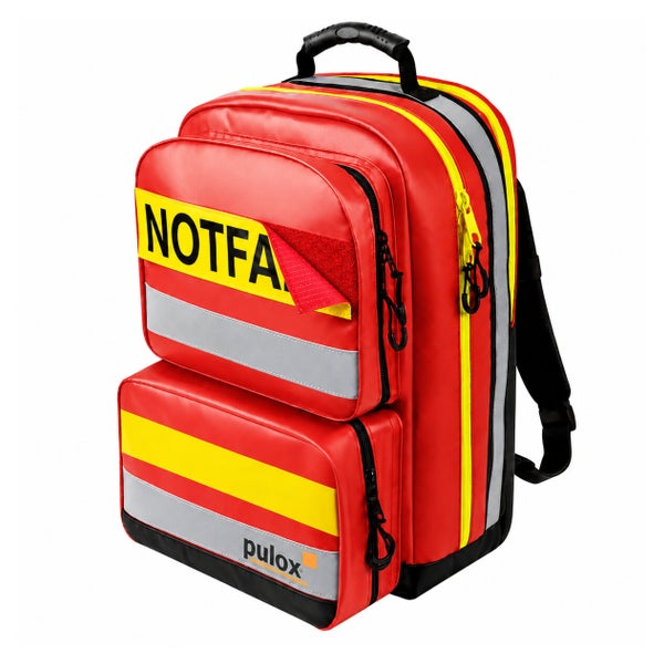 Pulox Erste-Hilfe-Rucksack Notfallrucksack mit Füllung 1 St
