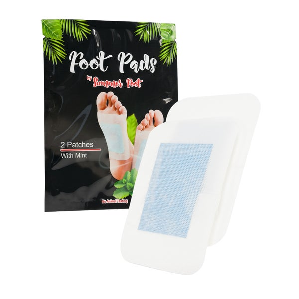 Fußpads für den Mann mit Minzöl (2 Stück) 2 St