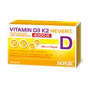 Produktabbildung: Vitamin D3 K2 Hevert + Ca. & Mg 4000 IE 120 St
