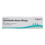 Zinkoxidsalbe Abanta 100 Mg/g 100 g