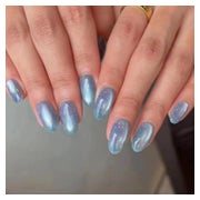 Ceboic 24 Stück French Press on Nails Kurz Mandel Glänzend A 1 St