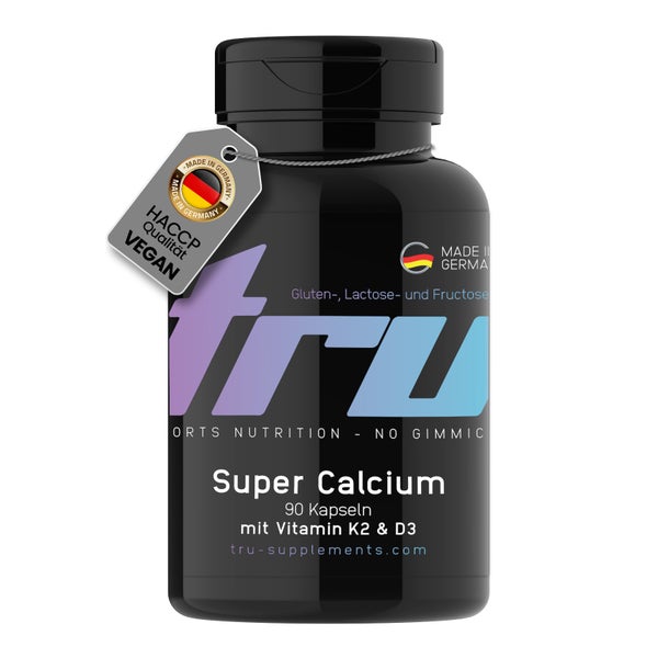 Tru Super Calcium mit K2&D3 90 St