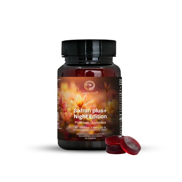 peplement Safran Night Edition - Zuckerfreie Gummies 60 St