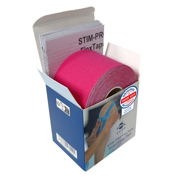 axion® Kinesio Tape Rolle PINK - 500 x 5 cm 1 St