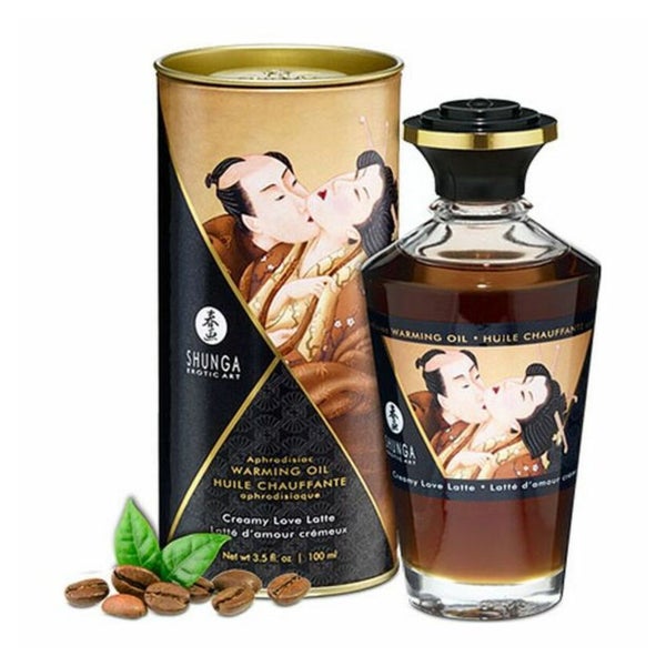 Shunga Erotisches Massageöl Kaffee
