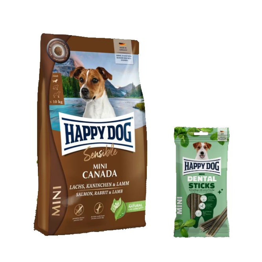 Sensible Mini Canada + Dental Sticks Mini 4,1 kg