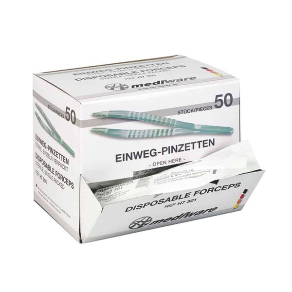 Mediware sterile Einmal-Pinzetten – 50