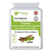 Prowise Healthcare KSM-66 Ashwagandha mit Schwarzem Pfeffer 90 St