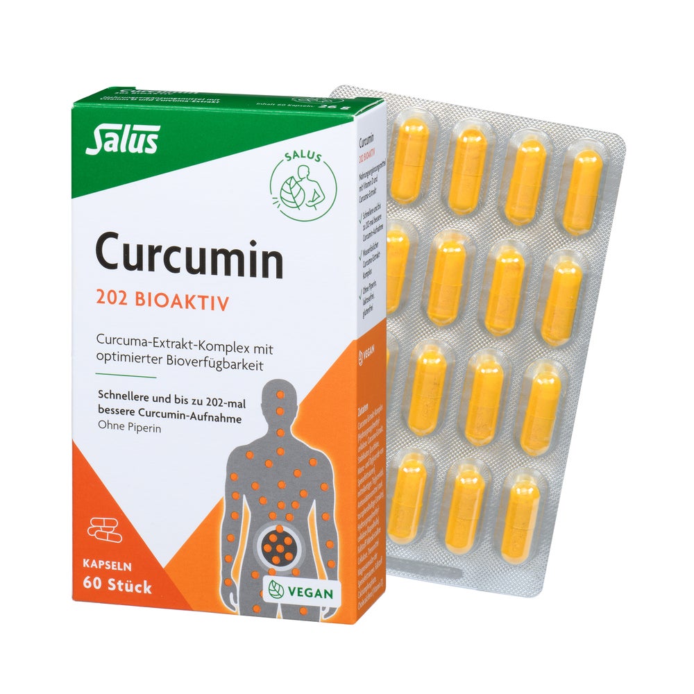 Salus Curcumin 202 Bioaktiv Kapseln 60 St