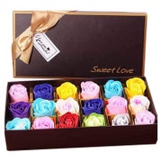 Seife Rosen Blumen Geschenkbox Duft Farbverlauf Form 18 Mult 1 St