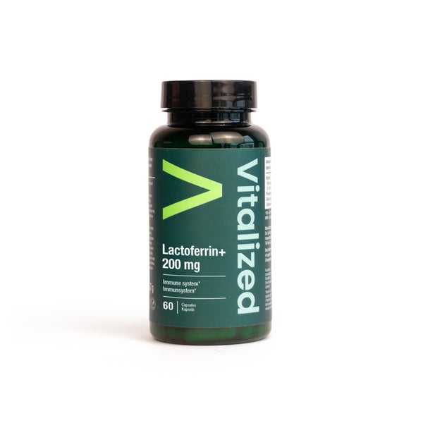Vitalized Lactoferrin+ 200 Mg Kapseln 60 St