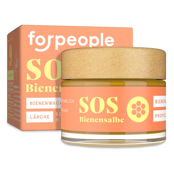 forpeople - SOS Bienensalbe - Lärche Mandarine in Bio 50 g