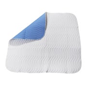 Medi-Inn Bettschutzauflage waschbar, 90 x 85 cm, hellblau 4-lagig mit Flügel 30 St