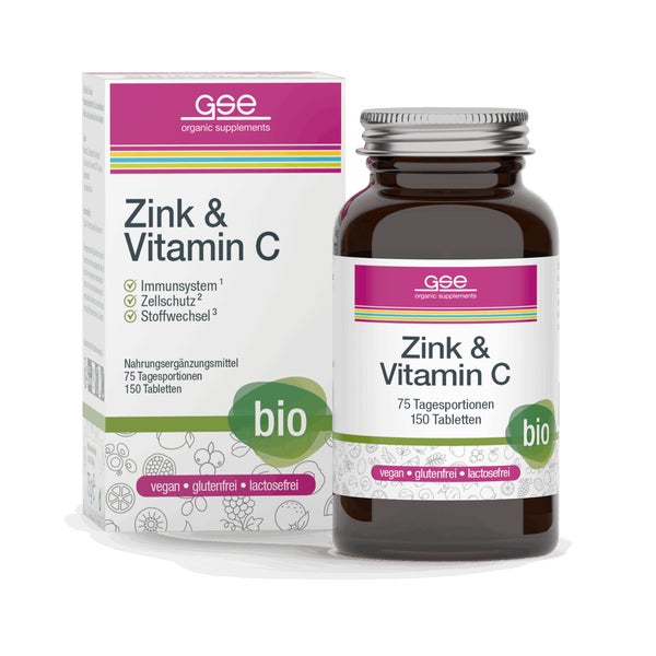 GSE Zink & Vitamin C (Bio) 150 St