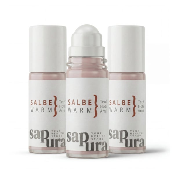 Wärmesalbe Roll On | Salbe für Nacken & Schulter | 3er Set 150 ml