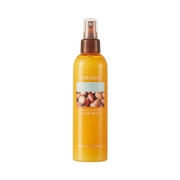 NATURE REPUBLIC - Argan Essential Moist Hair Mist – Feuchtigkeitsspendendes Haarnebel mit Arganöl 220 ml