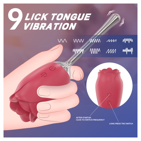 RO LUX - Vibrator mit vibrierende Zunger 1 St