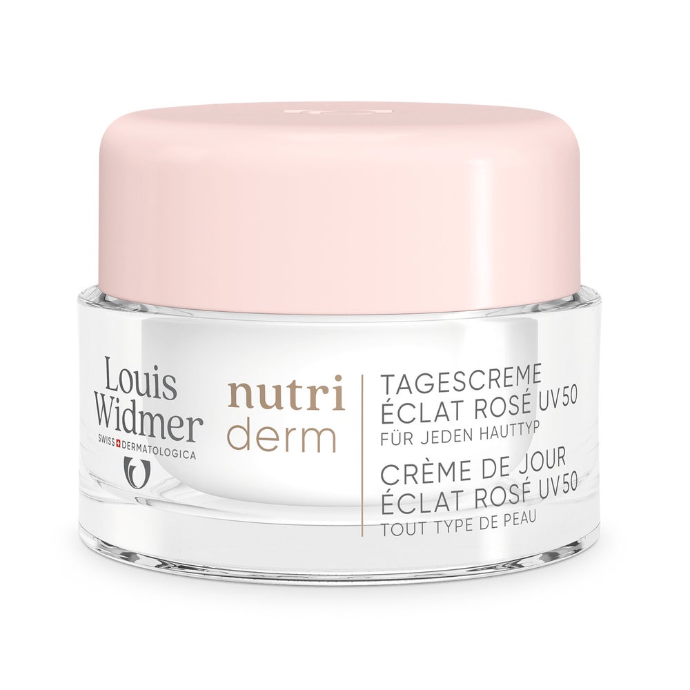 Widmer Nutriderm Tagescreme Eclat Rose Uv 50 L.p. 50 ml