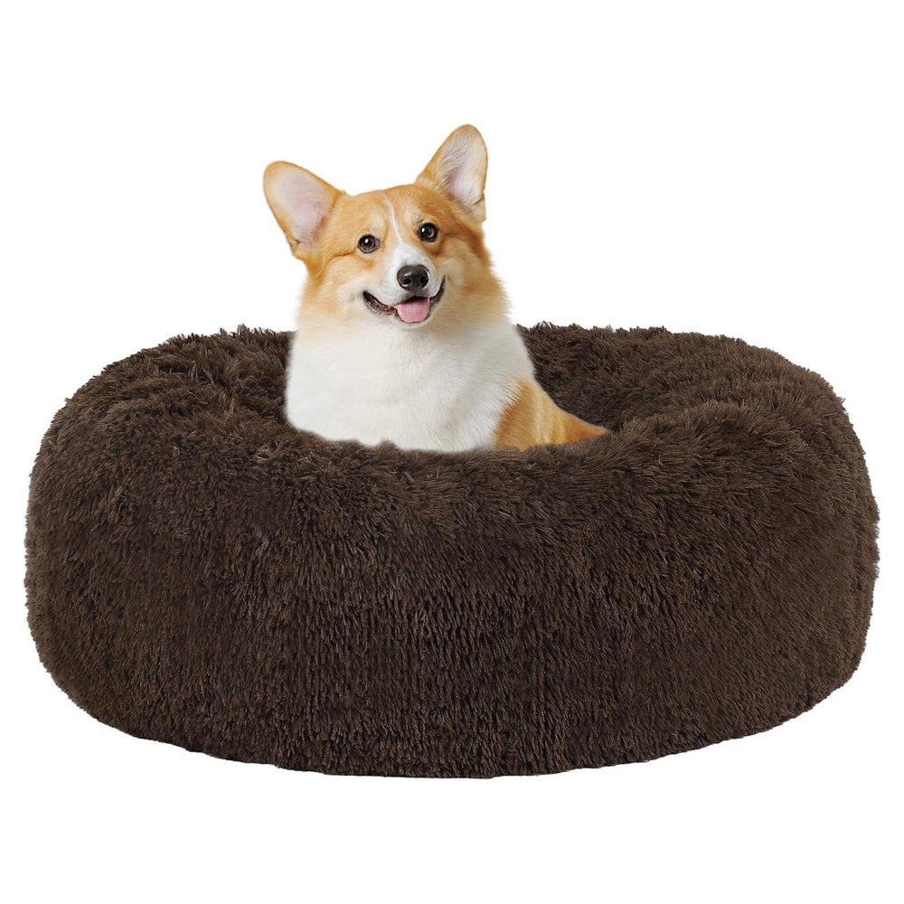 Hundebett orthopädisches rund Donut L 70 x B 70 x H 20 cm Br 1 St