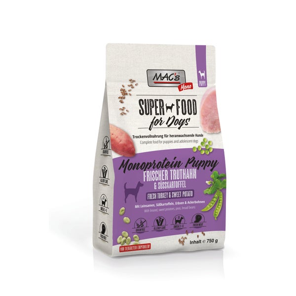 MAC's DOG - Monoprotein Puppy 0,75 kg