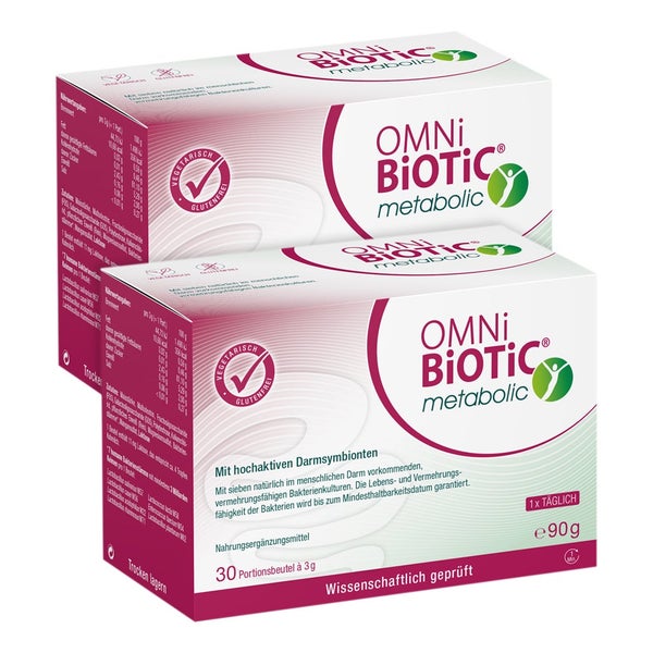 OMNI BIOTIC® metabolic Doppelpack 2X30X3 g